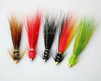 Мушки LeLe Flies Snaelda, набор 5 шт, Size 15mm