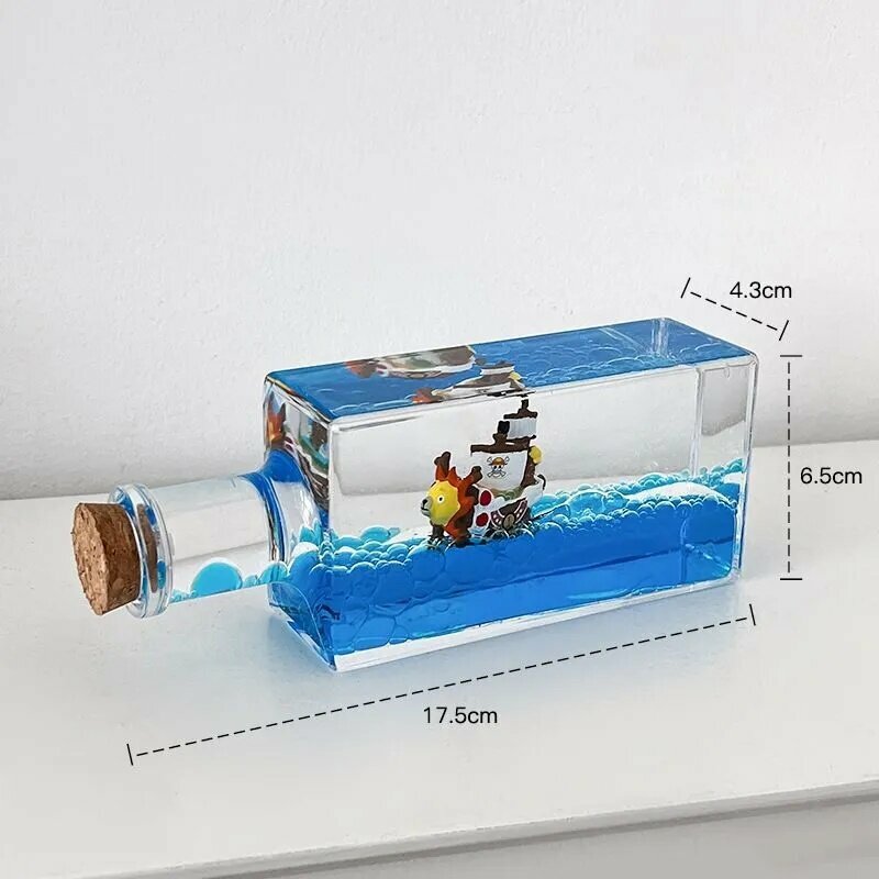 Кораблик в жидкости Ван-Пис(One Piece) дрейфующая бутылка Drift Bottle Thousand Sunny/Тысяча солнечных