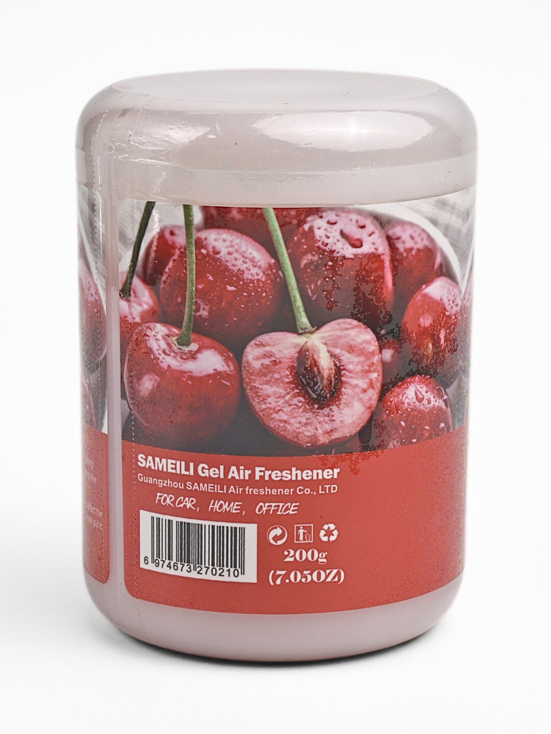 Гелевый ароматизатор SAMEILI Mango 200 г — освежитель воздуха для автомобиля, дома и офиса — фото 1