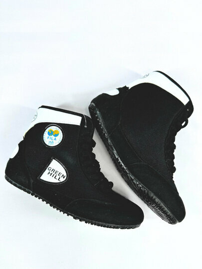 Борцовки, размер 29, черный/синий — фото 1