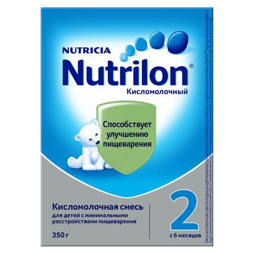 Смесь Nutrilon (Nutricia) 2 кисломолочный, c 6 месяцев, 350 г смесь nutrilon nutricia 2 premium c 6 месяцев 1200 г