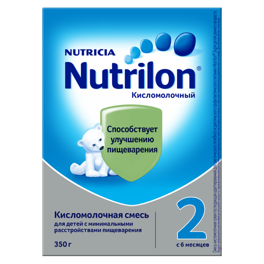 Смесь Nutrilon (Nutricia) 2 кисломолочный, c 6 месяцев, 350 г