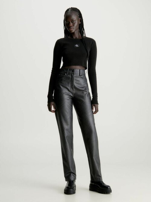 Брюки Calvin Klein Jeans, размер S, черный