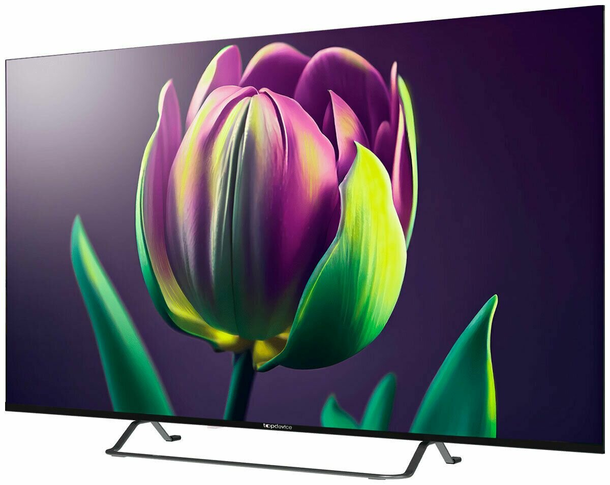 Телевизор 50" Topdevice Tdtv50cs06u_bk (4K 3840x2160, SmartTV) черный .