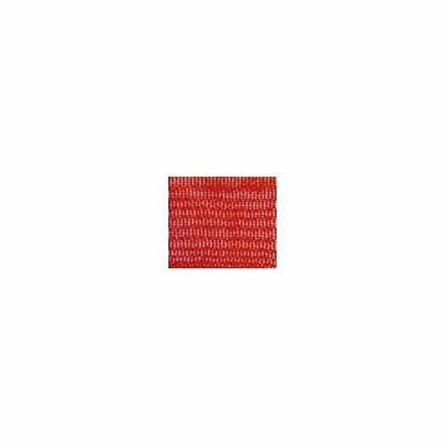 Декоративная лента, органза - SAFISA, 39 мм, 2 м, красная, 1 упаковка декоративная лента органза safisa 39 мм 2 м бордовая 1 упаковка