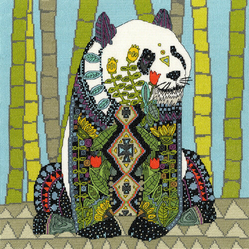 Набор для вышивания Jewelled Panda Bothy Threads XSTU4 набор для вышивания jewelled tiger bothy threads xstu3