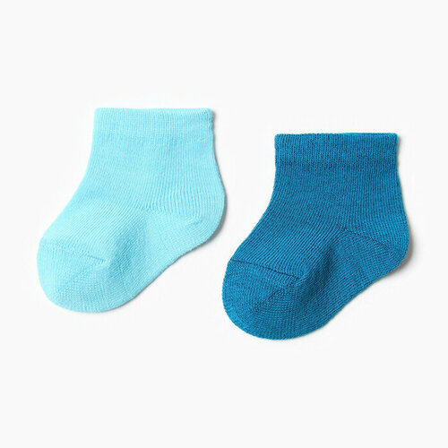 Носки MILV размер 18/22, голубой, синий носки детские смоленские 224с2 бамбуковые голубой 12 14 размер обуви 18 22