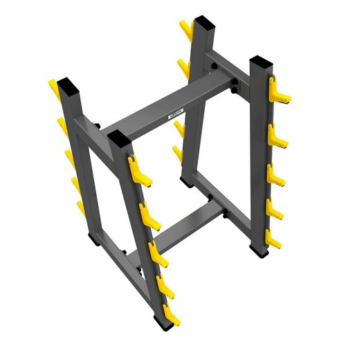 A-3055 Стойка для штанг 10 шт стойка для грифов фиксированных штанг barbell rack