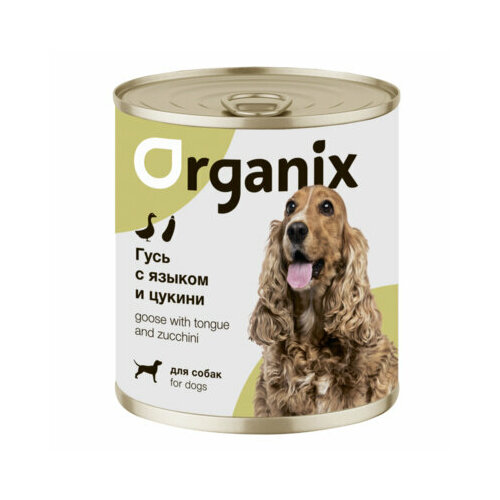 Organix консервы Консервы для собак Рагу из гуся с языком и цуккини 22ел16 0,4 кг 42911 (10 шт)
