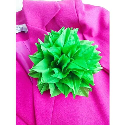 Брошь, зеленый