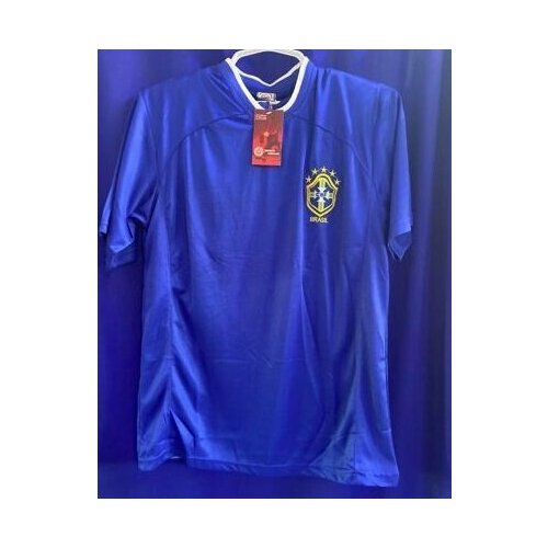 фото Футбольная бразилия размер 3xl ( русский 50 ) форма ( майка + шорты ) сборной brazil по футболу синяя