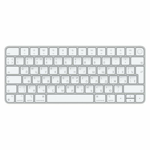 Apple Magic Keyboard - клавиатура с функцией Touch ID для Mac, Русская Гравировка b o w wireless tablet keyboard pc rechargeable mouse keyboard multi device supported smartphone ipad mac ios windows android