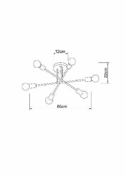 Люстра Arte Lamp ALASTOR A5435PL-6WH - фото №12