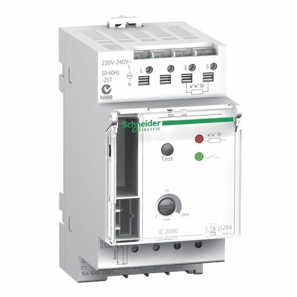 Реле уровня освещенности с щитовым датчиком CCT15284, Acti 9 IC2000 Schneider Electric. Товар уцененный