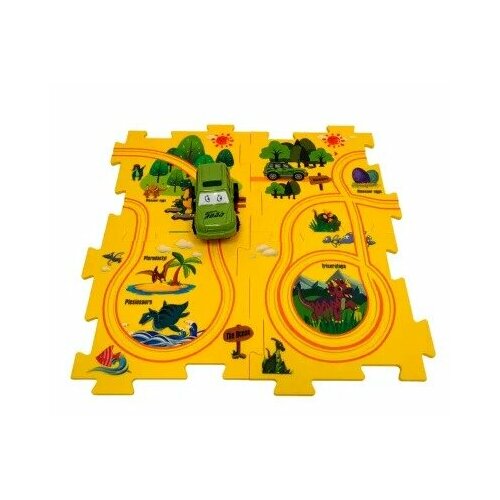 Мой первый трек , 5эл, желтый, коробка 24*16*5см