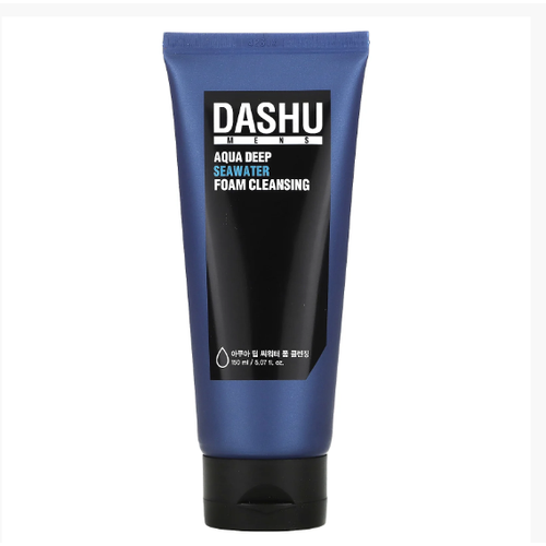 Пенка для умывания на основе океанической воды для мужчин Dashu Mens Aqua Deep Seawater Foam Cleansing 150 мл