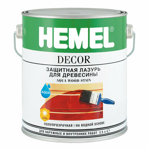 Защитная лазурь для древесины Aqua Wood Stain, Aqua Wood Stain 0,75 1011 H Белый