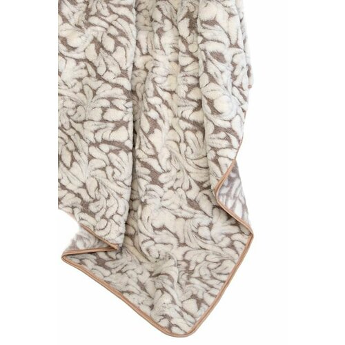 Плед одеяло LOOP BEEP из овечьей шерсти 150х200