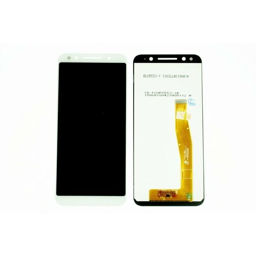 Дисплей (LCD) для Alcatel OT5034/OT5052+Touchscreen white дисплей lcd для alcatel ot5059d touchscreen black