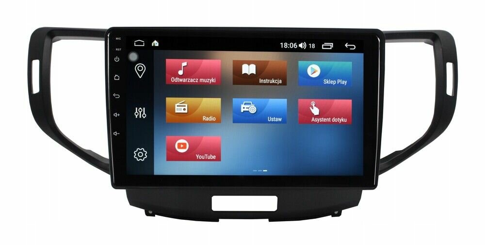 Автомагнитола 2 din 9 дюймов для Honda Accord 8 2007-2013 / Android 4Gb+64Gb / GPS / Bluetooth / Wi-Fi / FM-радио