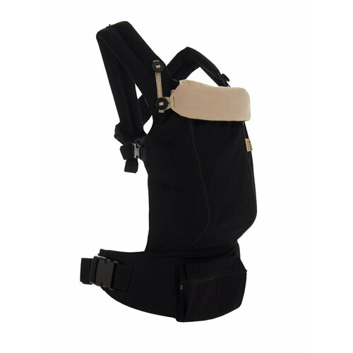 Амама Эрго-рюкзак проветриваемый м-кручер, хлопок, цвет: чёрный