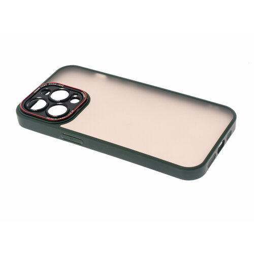 Чехол-накладка для iPhone 13 Pro VEGLAS Crystal Shield зеленый