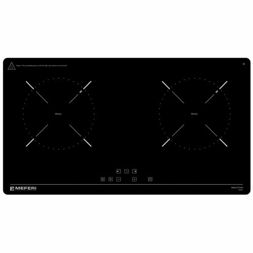 Индукционная варочная панель MEFERI MIH602BK POWER 60 см 2 конфорки черная 1401100₽