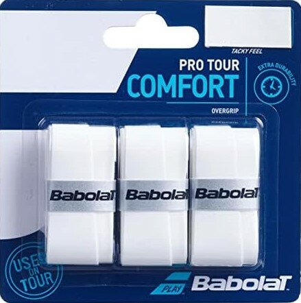 Обмотка Babolat Pro Tour Overgrip белый