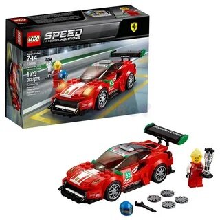Конструктор LEGO Speed Champions Ferrari 488 GT3 Scuderia Corsa, 179 деталей (75886) - фото №19