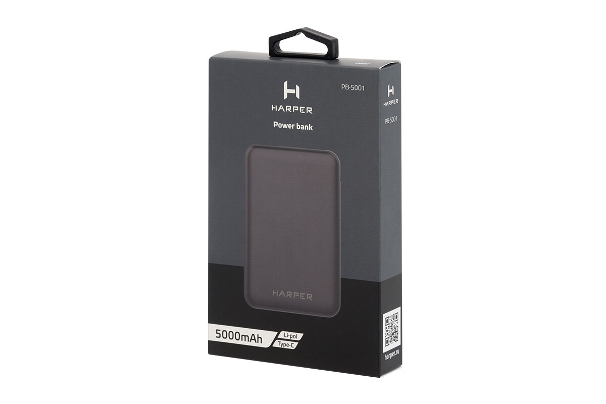 Портативный аккумулятор HARPER PB-5001 black