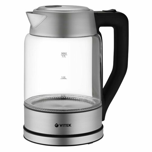 Электрочайник Vitek VT-7043 серебристый 239900₽