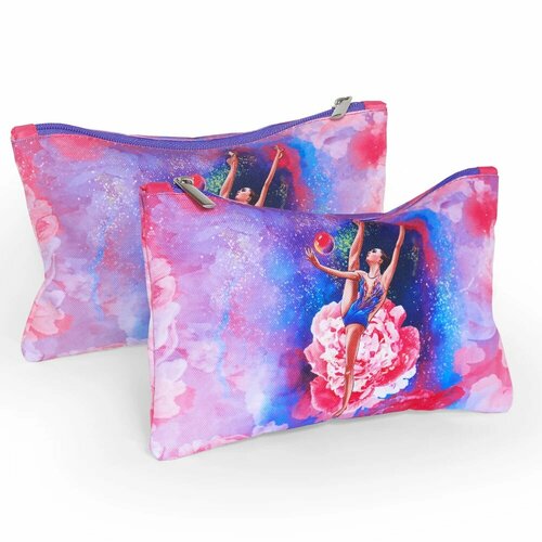 фото Косметичка variant, розовый, фиолетовый