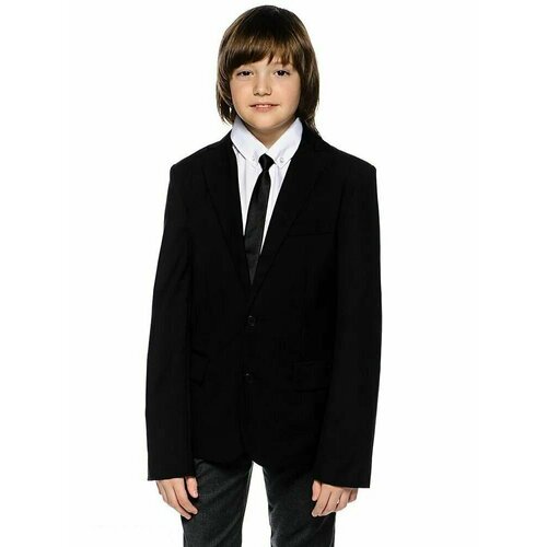 Пиджак Acoola, размер 122, черный футболка acoola размер 122 черный