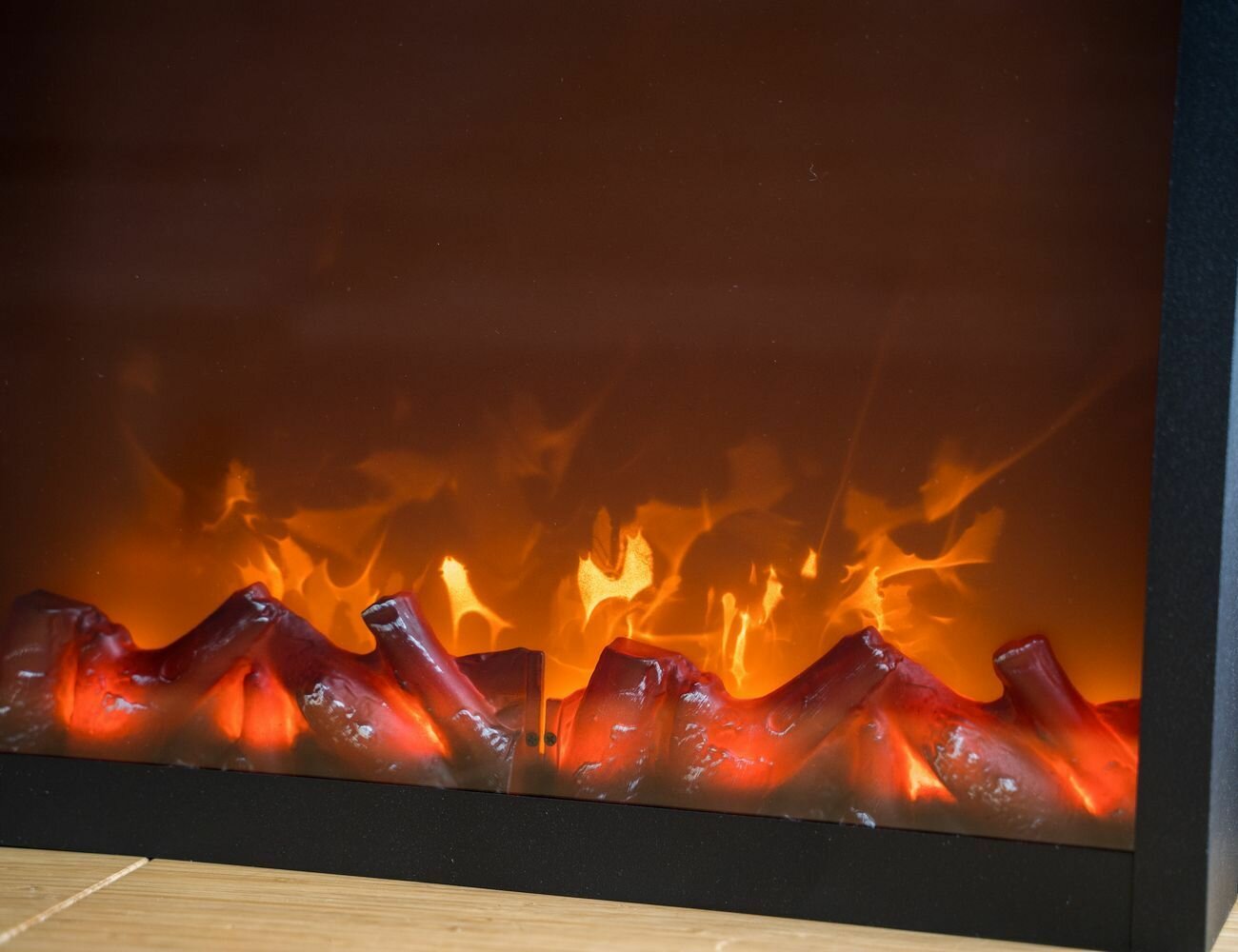 Светодиодный камин камелёк леконье с эффектом живого огня, 41х35 см, Koopman International ADA100110