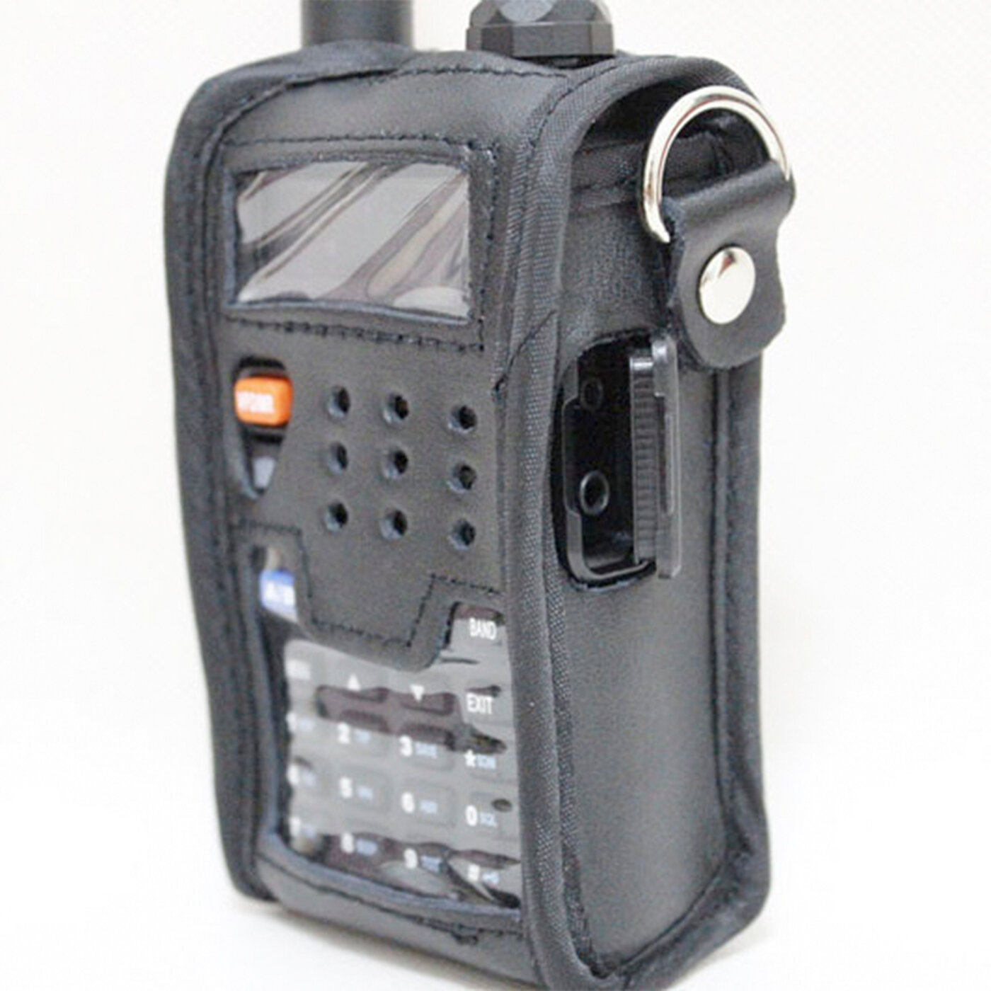 Чехол-сумка для рации Baofeng UV-5R кожа — фото 2