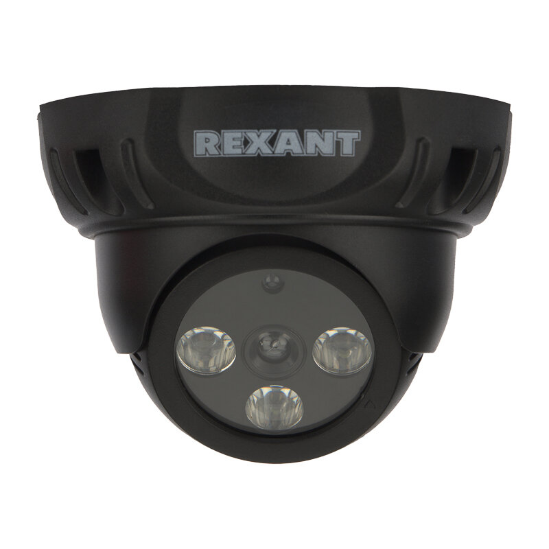 муляж внутренней камеры rx-301 черный, купольного типа, rexant, 45-0301 - фото №12