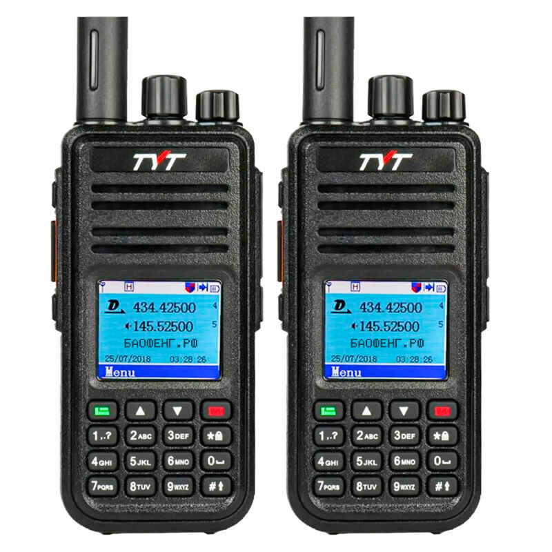 Цифровая рация TYT MD-UV380 DMR комплект 2 шт