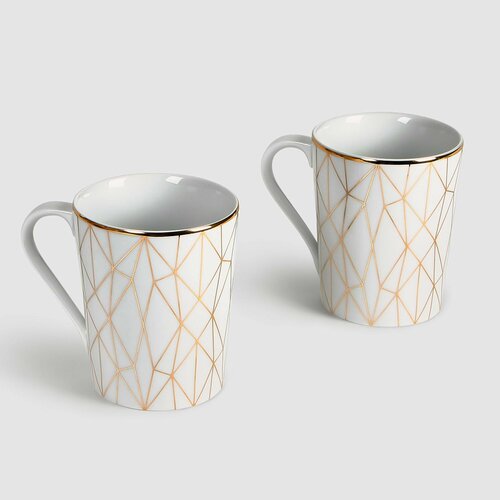 Набор кружек Spal Cosmopolitan gold 2 шт 360 мл 3798₽