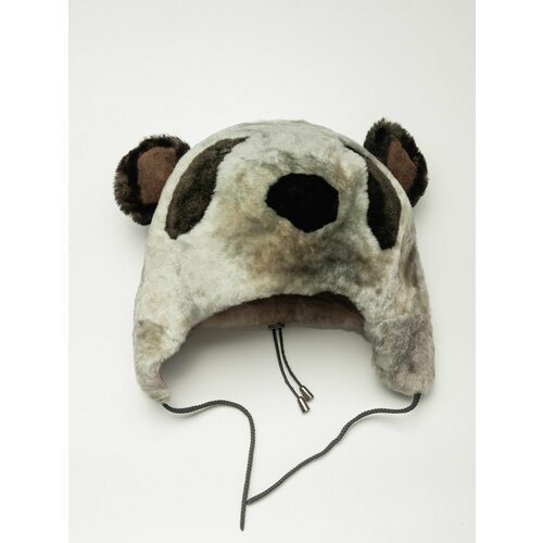 фото Шапка , размер 52, 54, коричневый нет бренда