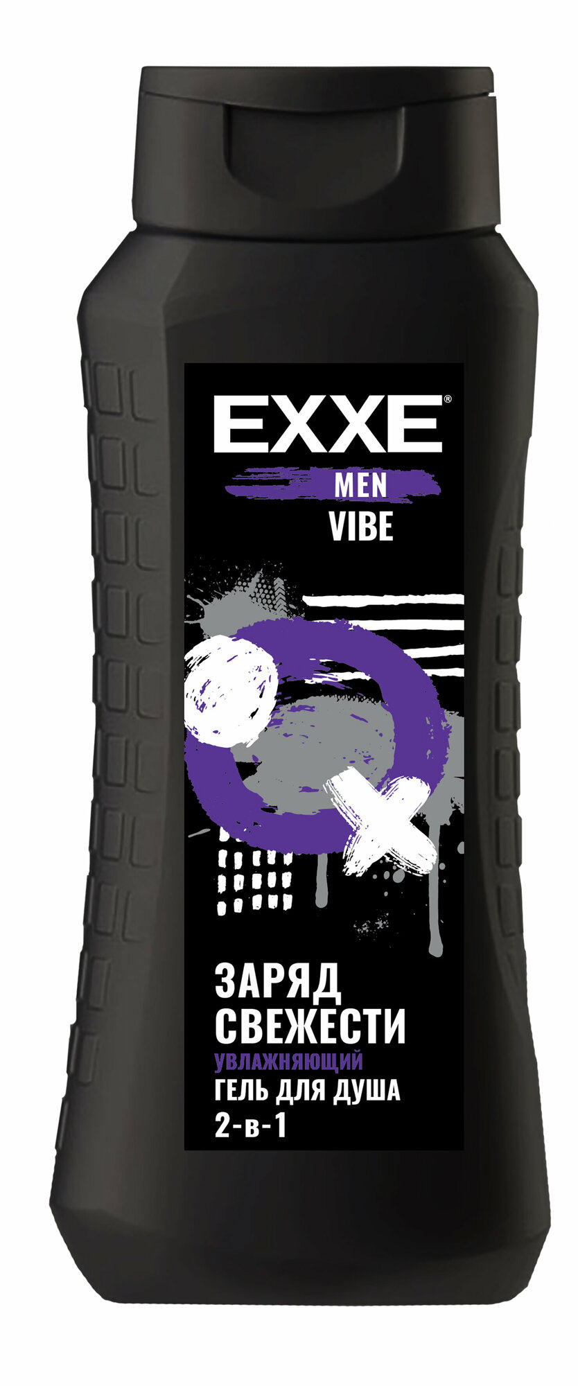 EXXE MEN Мужской гель для душа 2в1 "Увлажняющий" VIBE, 400 мл