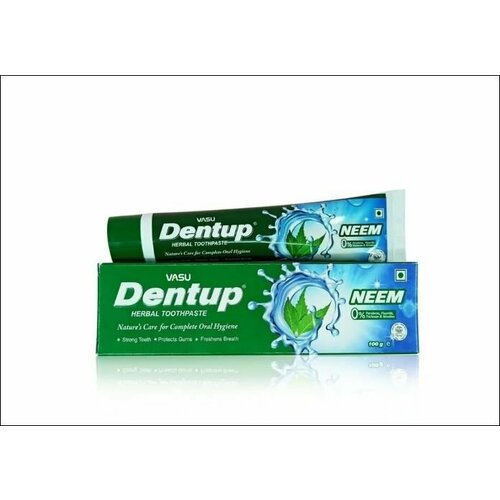 Зубная паста Dentup (Vasu) hello отбеливающая зубная паста защищающая от зубного налета без фторида натуральная перечная мята 133 г 4 7 унции