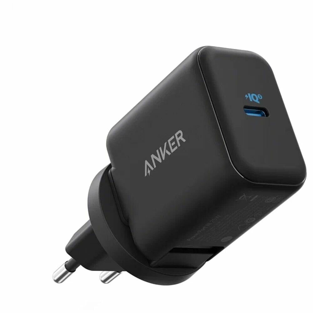 Сетевое зарядное устройство Anker PowerPort III 25 Вт PPS A2058, черный