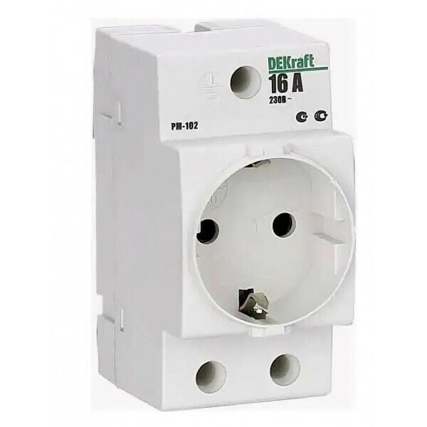 фото Розетка на DIN-рейку РМ-102 16А