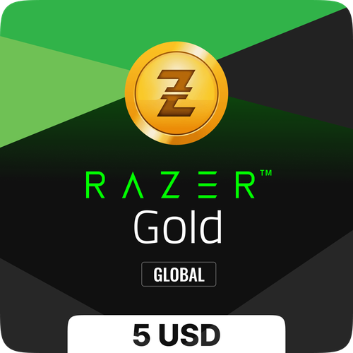 Подарочная карта Razer Gold Global PIN Все страны - 5 USD 79000₽