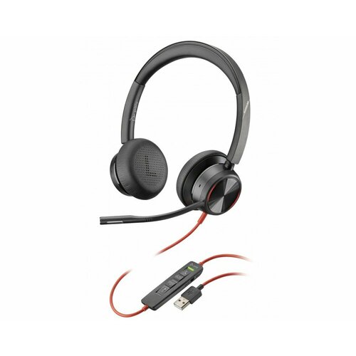 Гарнитура Poly Blackwire 8225, BW8225-M USB-A, WW черный