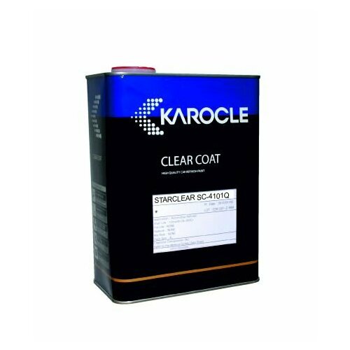KAROCLE Экспресс-лак SC4101Q-4L /4:1 для локального быстрого ремонта +отв SCH41-1L