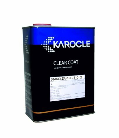 KAROCLE Экспресс-лак SC4101Q-4L /4:1 для локального быстрого ремонта +отв SCH41-1L