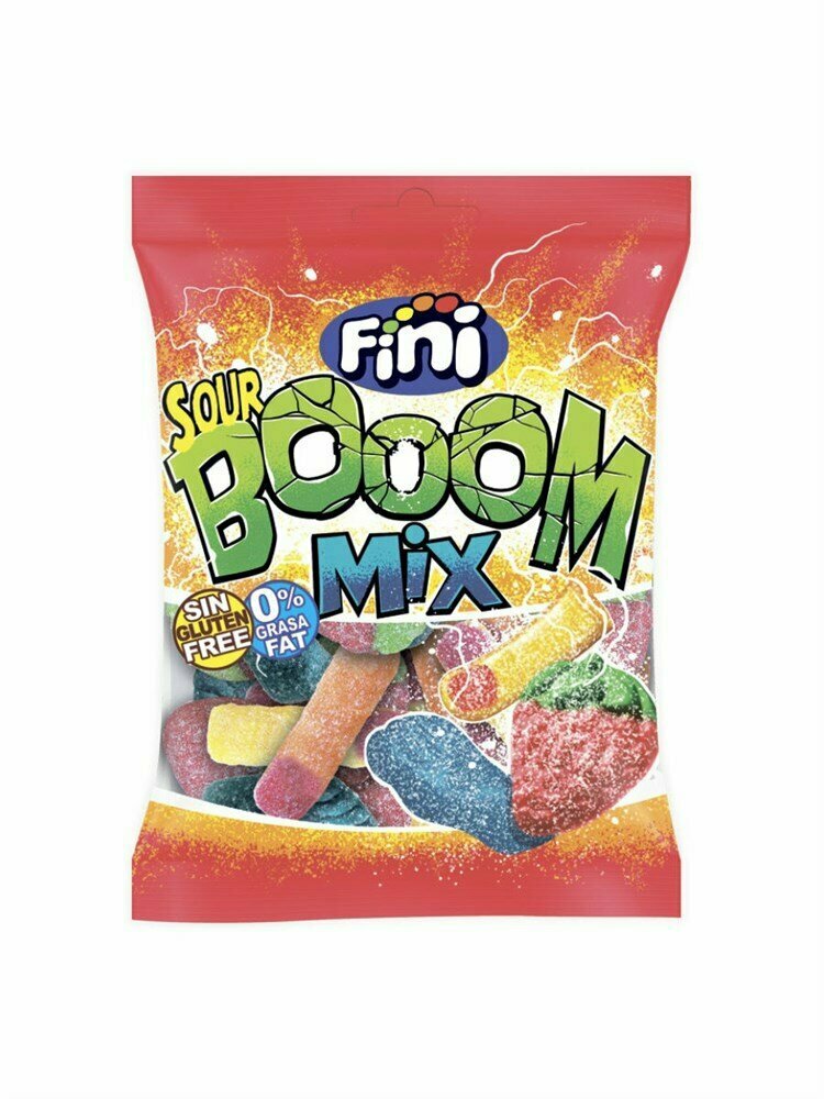 FINI Sour Boom Mix жевательный мармелад 100 гр
