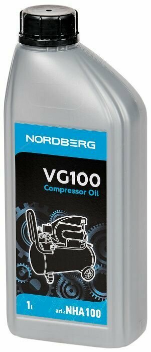 Масло компрессорное VG-100 (1л) NORDBERG NHA100