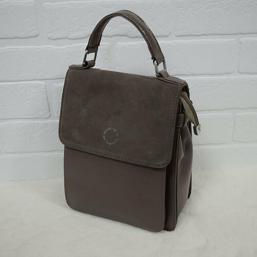 фото Женский рюкзак клапан песок baliviya